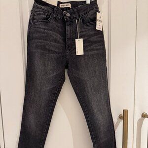 BRAND NEW Warp + Weft MXP Millan High Rise Legging, Steel Gray Jeans, Size 2/26